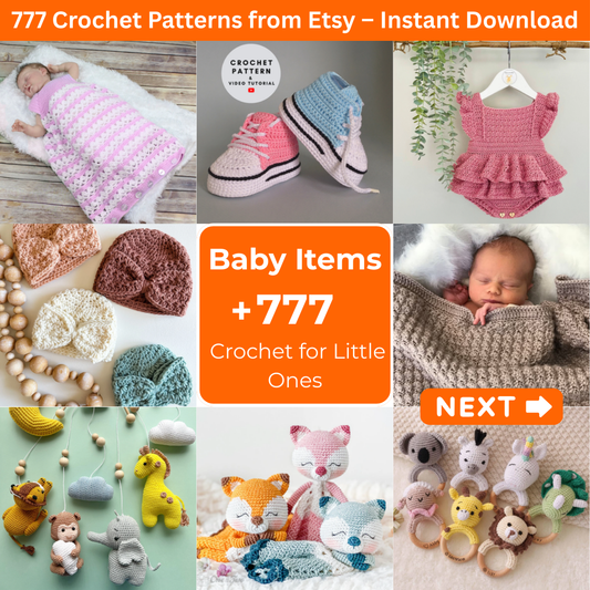777 Crochet Patterns Bundle