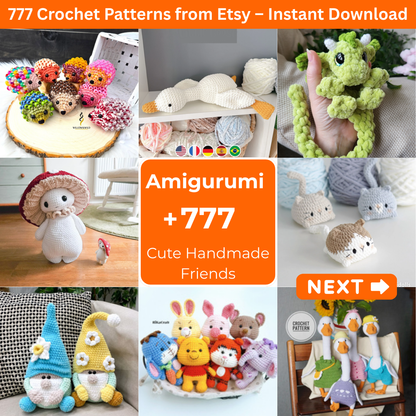 777 Crochet Patterns Bundle